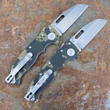 Demko AD20.5 Digi Camo G10 Scales Stonewashed S35V Sharks Foot Blade Folding Knife